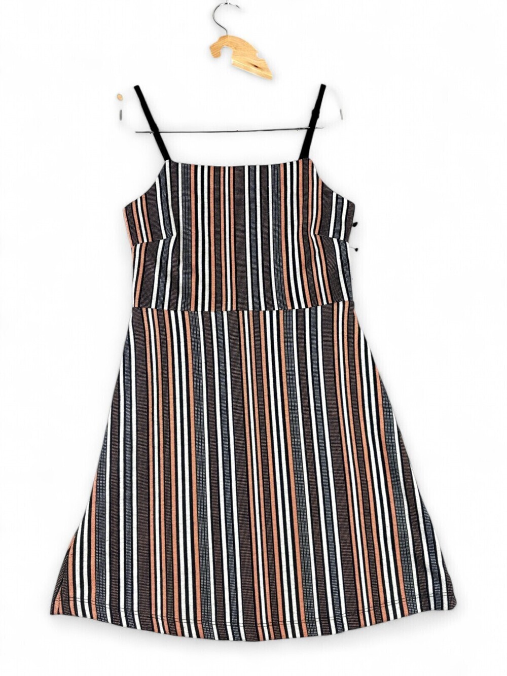 Urban Outfitters Striped Spaghetti Strap Mini Dress S
